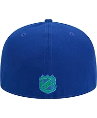 New Era Men's Blue Vancouver Canucks Core 59FIFTY Fitted Hat