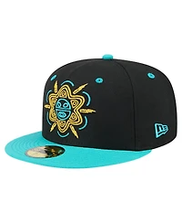New Era Men's Black Buffalo Bisons Copa de la Diversion 59FIFTY Fitted Hat