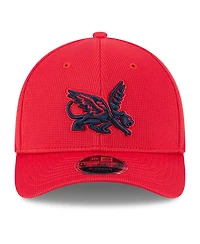 New Era Men's Red Texas Rangers City Connect Batting Practice 9FORTY M-Crown Adjustable Hat