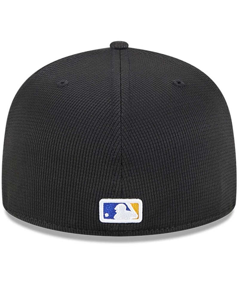 New Era Men's Black Seattle Mariners City Connect Batting Practice 59FIFTY Fitted Hat