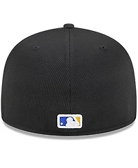 New Era Men's Black Seattle Mariners City Connect Batting Practice 59FIFTY Fitted Hat