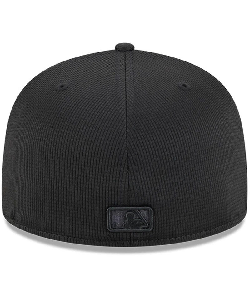 New Era Men's Black Pittsburgh Pirates City Connect Batting Practice 59FIFTY Fitted Hat