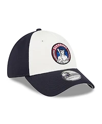 New Era Men's Navy/White Cleveland Guardians City Connect Batting Practice 39THIRTY Flex Hat