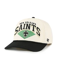 '47 Brand Men's Cream New Orleans Saints Pomona Rope Hitch Adjustable Hat