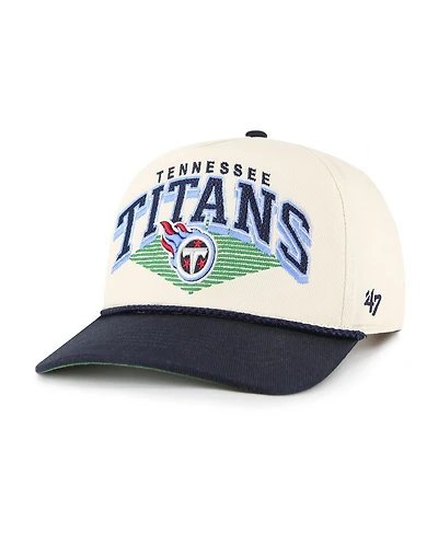 '47 Brand Men's Cream Tennessee Titans Pomona Rope Hitch Adjustable Hat