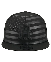 New Era Men's Black Houston Texans Independent 9FIFTY Snapback Hat