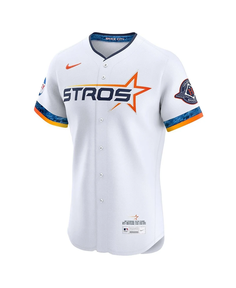 Nike Men's White Houston Astros 2025 City Connect Elite Jersey