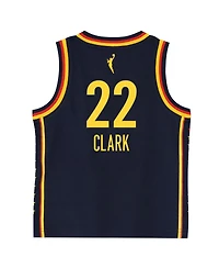 Nike Preschool Caitlin Clark Navy Indiana Fever Explorer Edition Victory Jersey