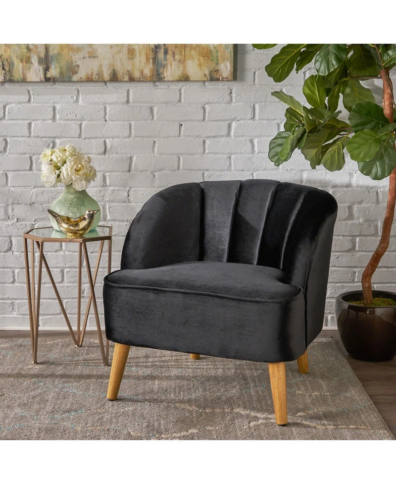 Streamdale Christopher Knight Home Amaia Modern Velvet Club Chair