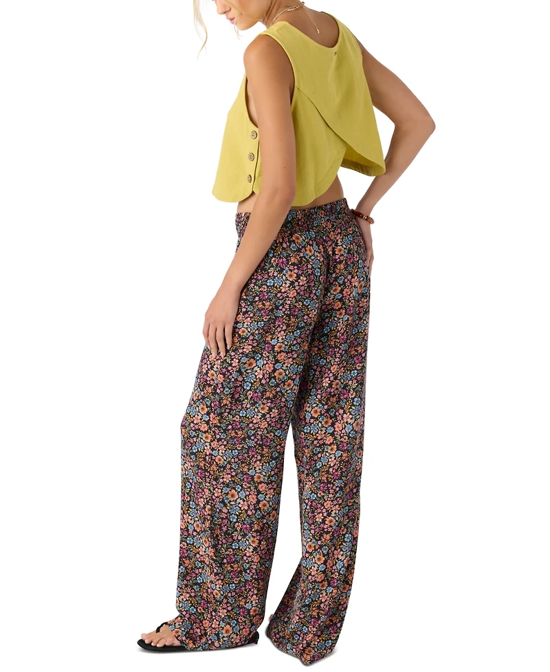 O'Neill Juniors' Jonie Floral Ditsy-Print Pants