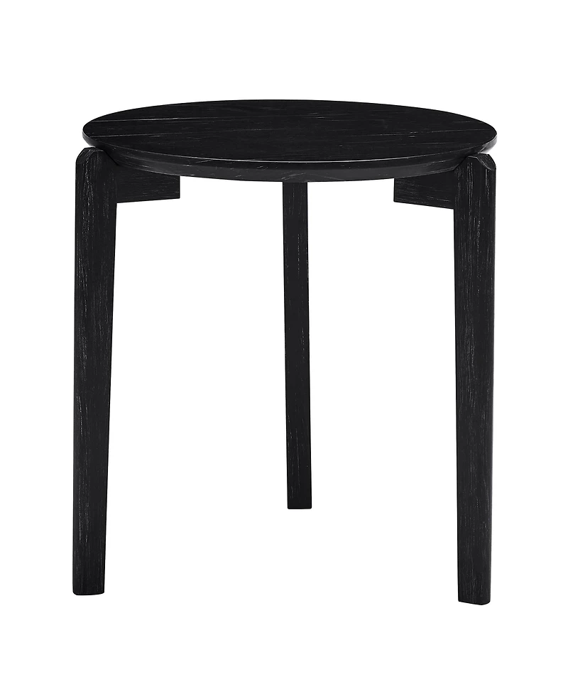 Streamdale Modern Marble-Look Coffee Table (24")