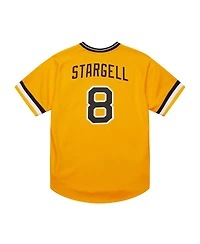 Mitchell & Ness Men's Willie Stargell Gold Pittsburgh Pirates 1979 Throwback Authentic Jersey