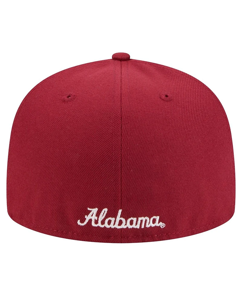 New Era Men's Crimson Alabama Tide Vault 59FIFTY Fitted Hat