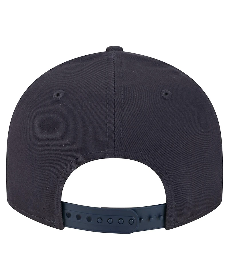 New Era Men's Navy West Virginia Mountaineers Low Profile 9FIFTY Snapback Hat