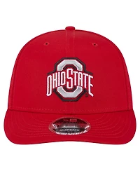 New Era Men's Scarlet Ohio State Buckeyes Low Profile 9FIFTY Snapback Hat