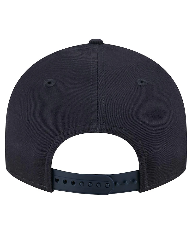 New Era Men's Navy Michigan Wolverines Low Profile 9FIFTY Snapback Hat