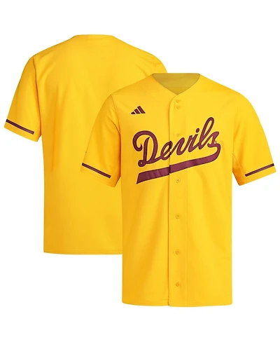 Adidas Men's Gold Arizona State Sun Devils Replica Baseball Jersey
