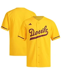 Adidas Men's Gold Arizona State Sun Devils Replica Baseball Jersey