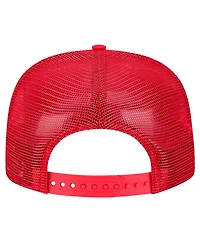 New Era Men's Red St. Louis Cardinals Tone Foam Mesh Back Golfer Snapback Hat