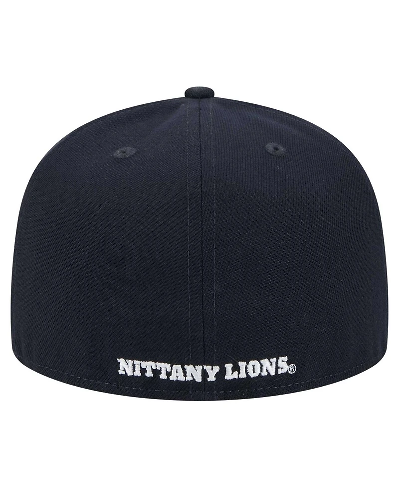 New Era Men's Navy Penn State Nittany Lions Vault 59FIFTY Fitted Hat
