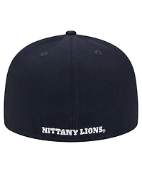 New Era Men's Navy Penn State Nittany Lions Vault 59FIFTY Fitted Hat