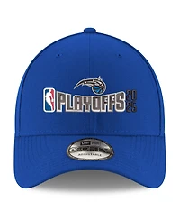 New Era Men's Blue Orlando Magic 2025 Nba Playoffs 9FORTY Adjustable Hat