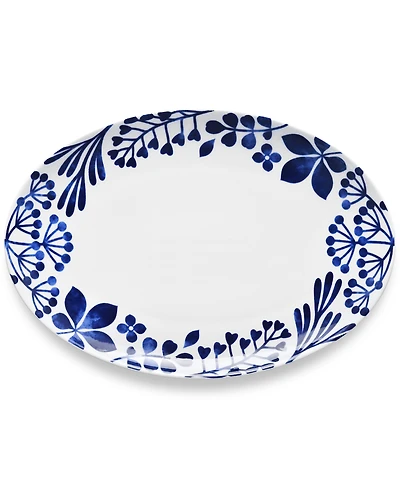 Noritake Sandefjord Porcelain Oval Platter