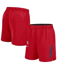 Nike Men's Red St. Louis Cardinals Woven Victory Performance Shorts