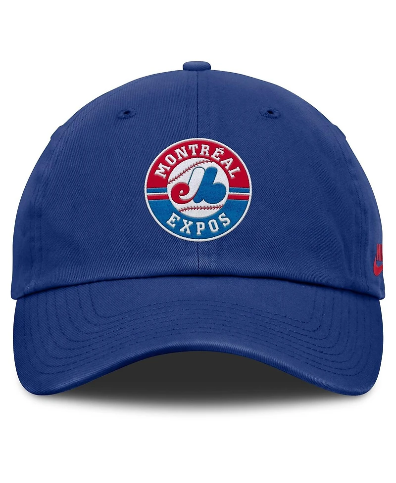 Nike Men's Blue Montreal Expos Club Adjustable Hat