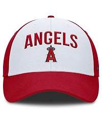 Nike Men's White/Red Los Angeles Angels Club Performance Adjustable Hat