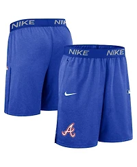 Nike Men's Royal Atlanta Braves Authentic Collection City Connect Performance Knit Shorts