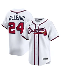 Nike Men's Jarred Kelenic White Atlanta Braves Home Limited Player Jersey