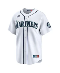 Nike Men's Edgar Martinez White Seattle Mariners Throwback Cooperstown Collection Limited Jersey