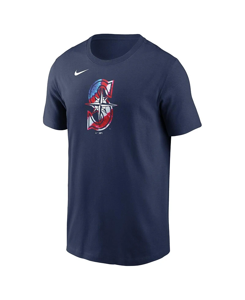 Nike Men's Navy Seattle Mariners Americana T-Shirt