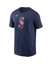 Nike Men's Navy Seattle Mariners Americana T-Shirt