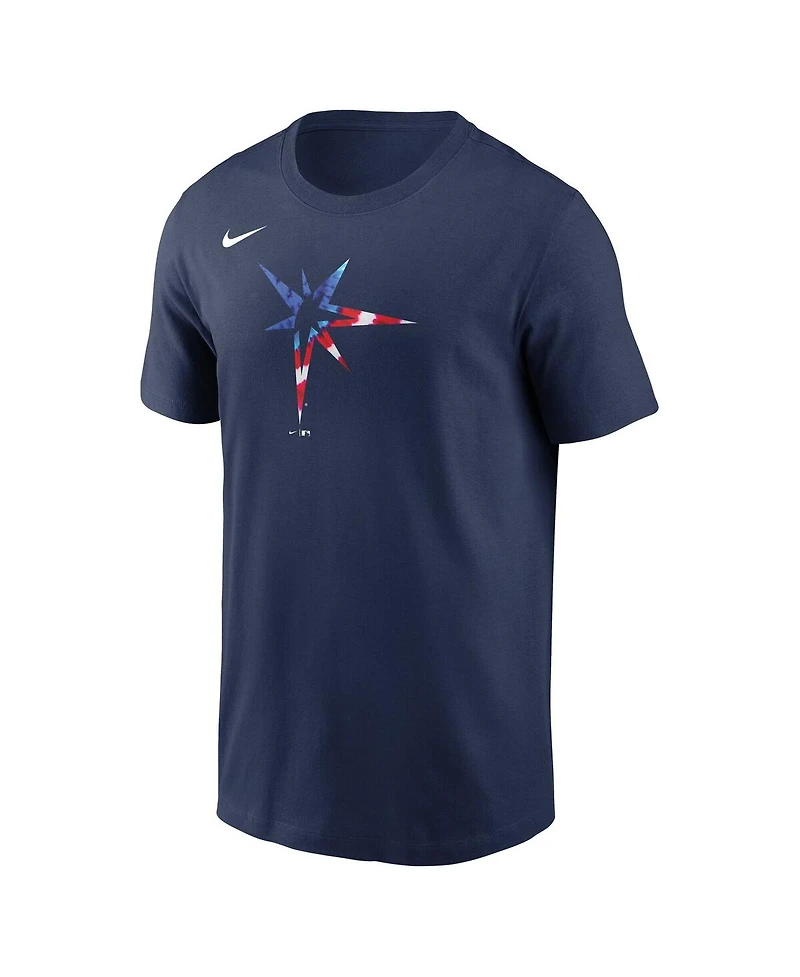 Nike Men's Navy Tampa Bay Rays Americana T-Shirt
