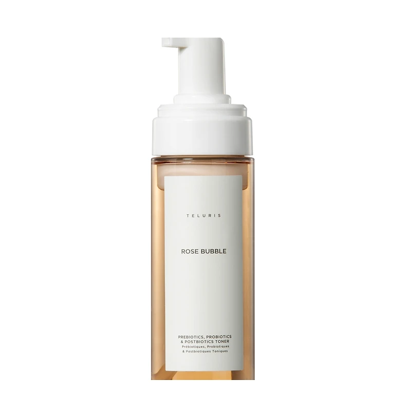 Teluris Rose Bubble Pre, Pro & Postbiotics Toner