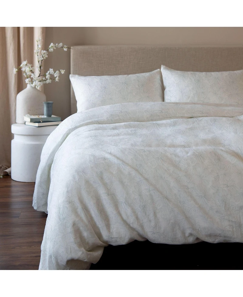 100% French Linen Duvet Cover & Sham Set