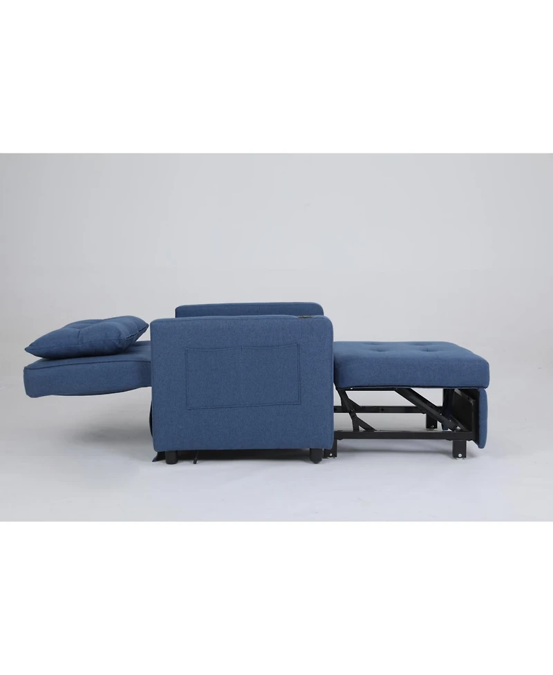 Streamdale 3-in-1 Convertible Sofa Bed with Usb Ports