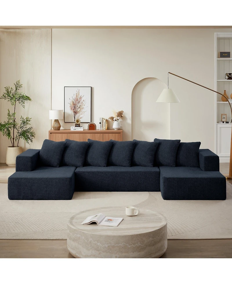 Streamdale Chenille U-Shaped Sectional Sofa