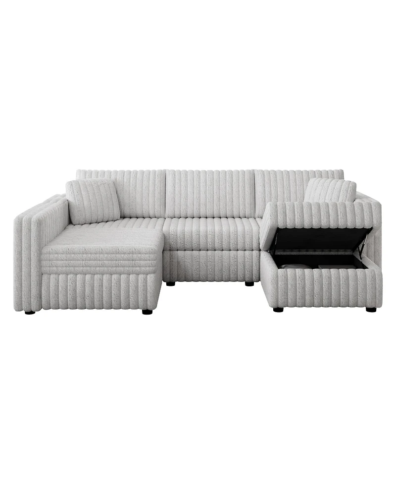 Streamdale U-Shaped Sofa with Ottoman Comfort and Style for Every Room