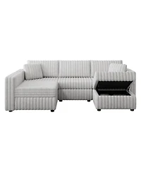 Streamdale U-Shaped Sofa with Ottoman Comfort and Style for Every Room