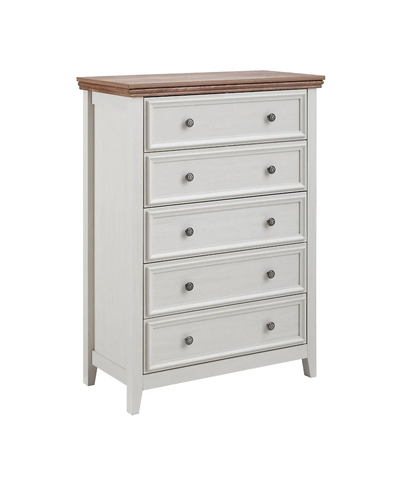 Streamdale Modern 5-Drawer Dresser Storage and Style