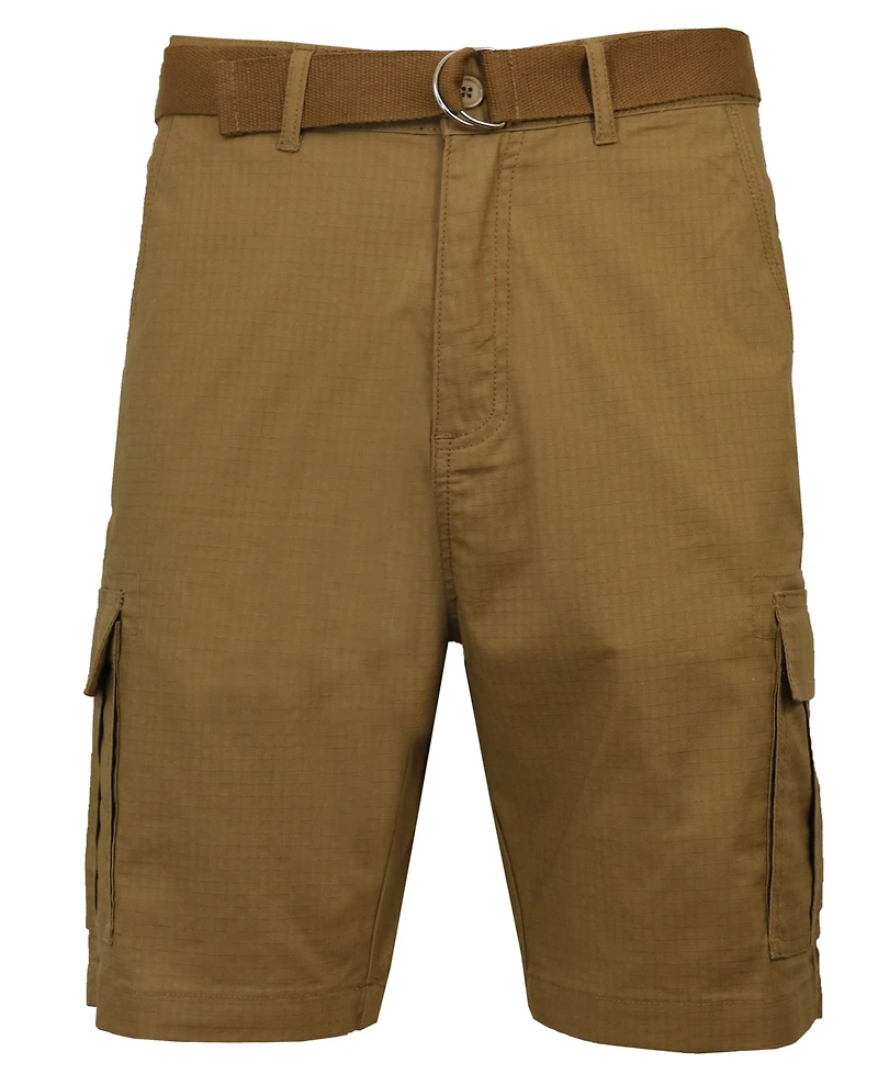 Galaxy By Harvic Men's Stretch Ripstop Cargo Shorts