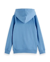 Scotch & Soda Little and Big Boys Regular Fit Logo Badge Hoodie