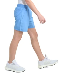adidas Big Boys Essentials Elastic-Waistband Small-Logo Woven Shorts