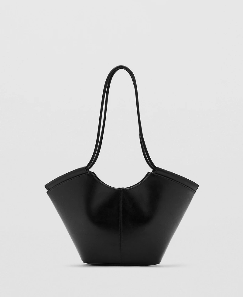 Mango Women's Shopper-Style Shoulder Bag
