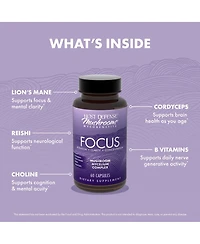 Host Defense MycoBenefits Focus Capsules
