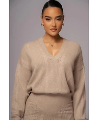Jluxlabel Women's Estela Sweater Knit Top