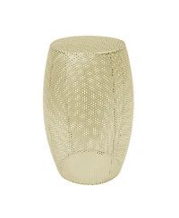 Streamdale Round Metal Hollow Side Table
